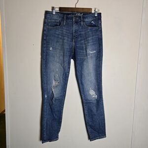 Universal Thread Distressed High Rise Skinny Jeans Size 10
